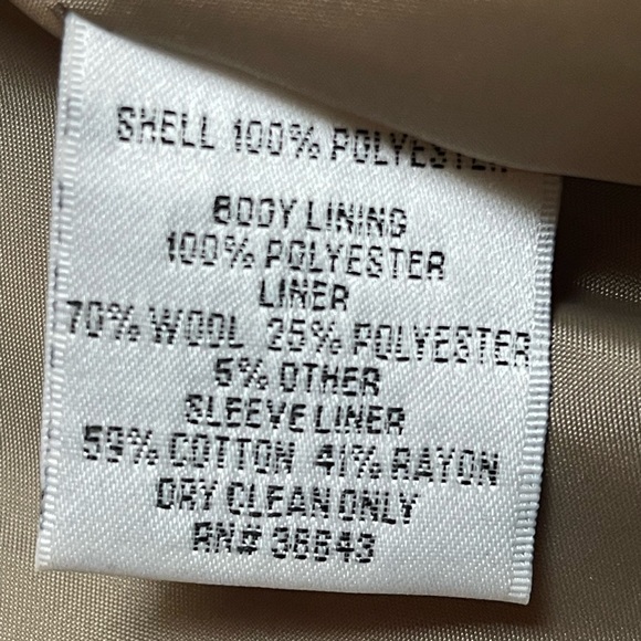 Preston & York above the knee Trench Coat Size Small - Picture 6 of 6